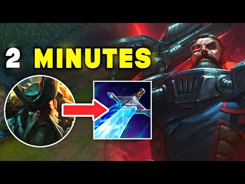 Gangplank but I start with NO ITEMS and get Sheen at 2 minutes (Insane Early Power Spike)