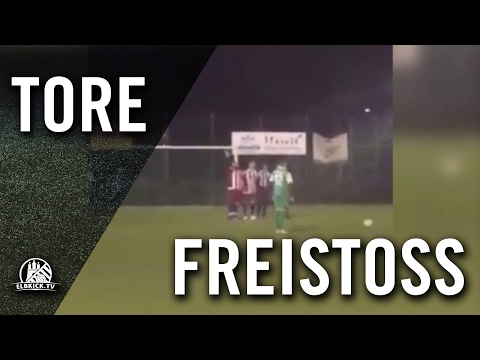 Mit Effet in den Winkel von Matthias Pawlak (TSG Bergedorf II) | ELBKICK.TV