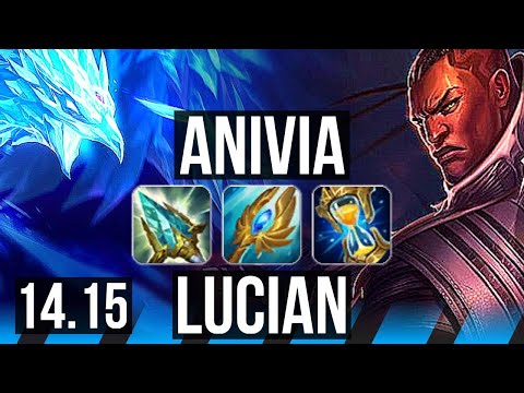 ANIVIA vs LUCIAN (MID) | Rank 3 Anivia, 6/2/12 | EUW Grandmaster | 14.15