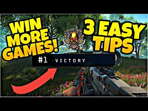 3 TIPS to WIN MORE and RAISE YOUR K/D in Black Ops 4: BLACKOUT