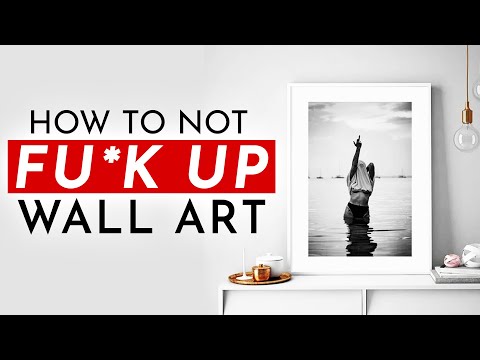 5 COMMON WALL ART MISTAKES EVERYONE MAKES! 🖼️ (easily fixable!)