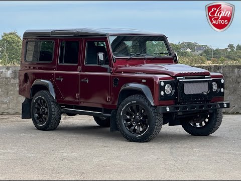 2016 Land Rover Defender 110 Landmark Station Wagon - Montalcino Red 18” Alloys - Walkround Video