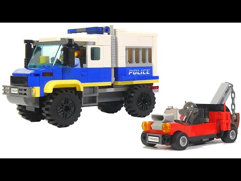 Build a Lego Police Car - Lego City 60276 Police Prisoner Transport