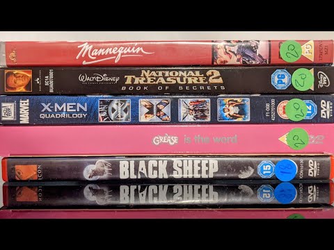 DVD Pickups Saturday 20th August 2022 📺🎥🎬💿