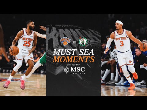 Knicks Win Against Boston Celtics At Madison Square Garden To Move To 2-0 | October 24, 2025
