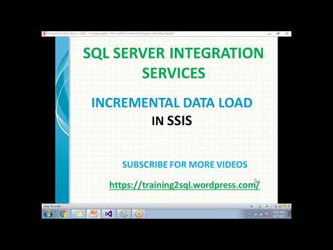 INCREMENTAL DATA LOAD IN SSIS | MERGE IN SSIS | EXECUTE SQL IN SSIS