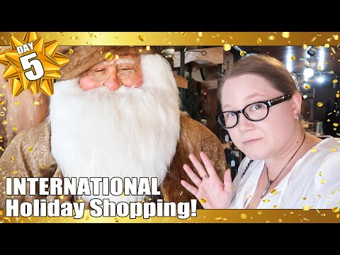 INTERNATIONAL Holiday Shopping Trip! || Vlogmas Day 5 2021 || Autumn Beckman