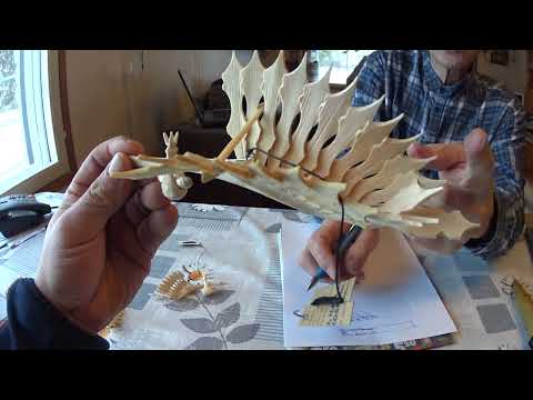 Käsityön taidonnäyte - haikara