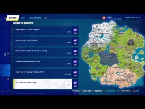 Fortnite: All Week 10 Season Quests Complete Guide | Season 2, Chapter 3