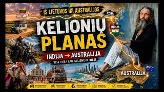 Ar įmanoma automobiliu nuvažiuoti iki Australijos?