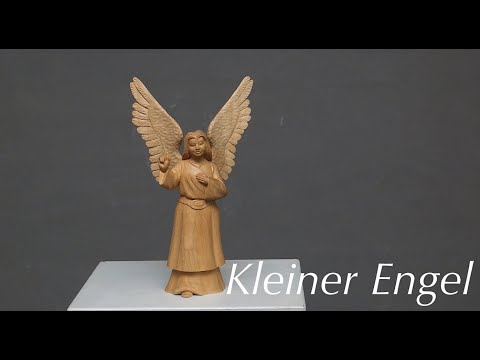 Einen kleinen Engel schnitzen
