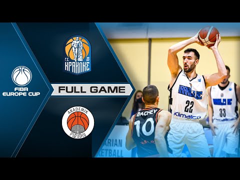 Iraklis BC v Akademik Plovdiv | Full Game - FIBA Europe Cup 2021-22
