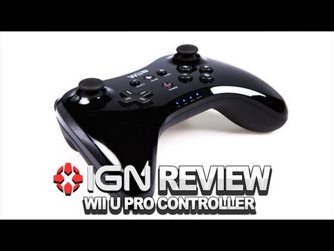 Видео № 0 из игры Nintendo Wii U Pro Controller (black)