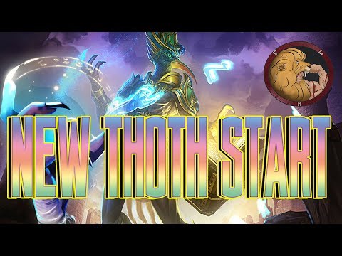 THOTH MID: NEW THOTH EARLY GAME IS SAVAGE | GRANDMASTERS RANKED SMITE CONQUEST