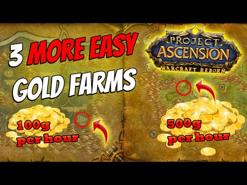 3 More Great Gold Farms on Bronzebard: Relax & Earn [Ascension WoW Classic+]