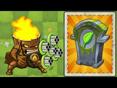 PvZ 2 Minigame - All Plants Level 1 Using 5 Plant Food Destroy 100 Plant Food Gravestone