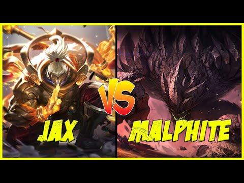 Jax TOP vs Malphite - Challenger - Patch 12.2 - League of Legends Pro Player Replay