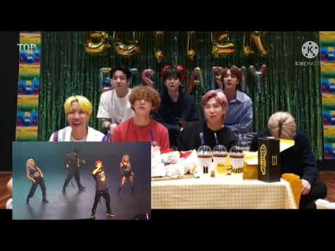 BTS reagindo a KARD cantando pesadão