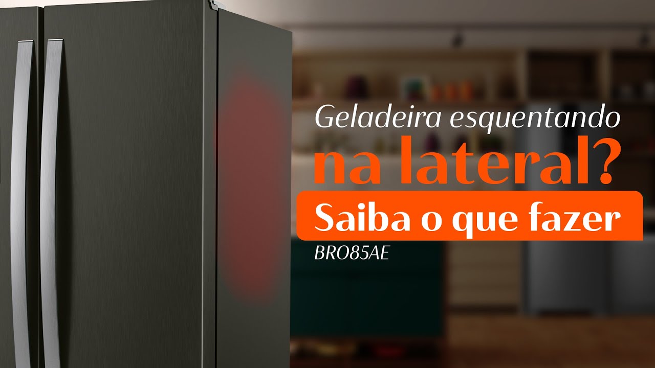 Geladeira esquentando na lateral? Confira e saiba o que fazer! #BrastempEnsina
