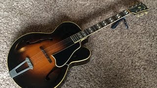 Video thumbnail for Trogly's Guitars: 1948 Gibson L7 P Sunburst by The Trogly's Guitar Show