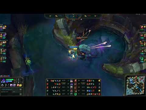 챌린저 구간 랭크 아수라 라갱크 카직스 VS 그레이브즈 KOR Challenger Match