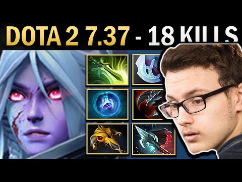 Drow Ranger Gameplay Miracle with 18 Kills and Butterfly - TI14