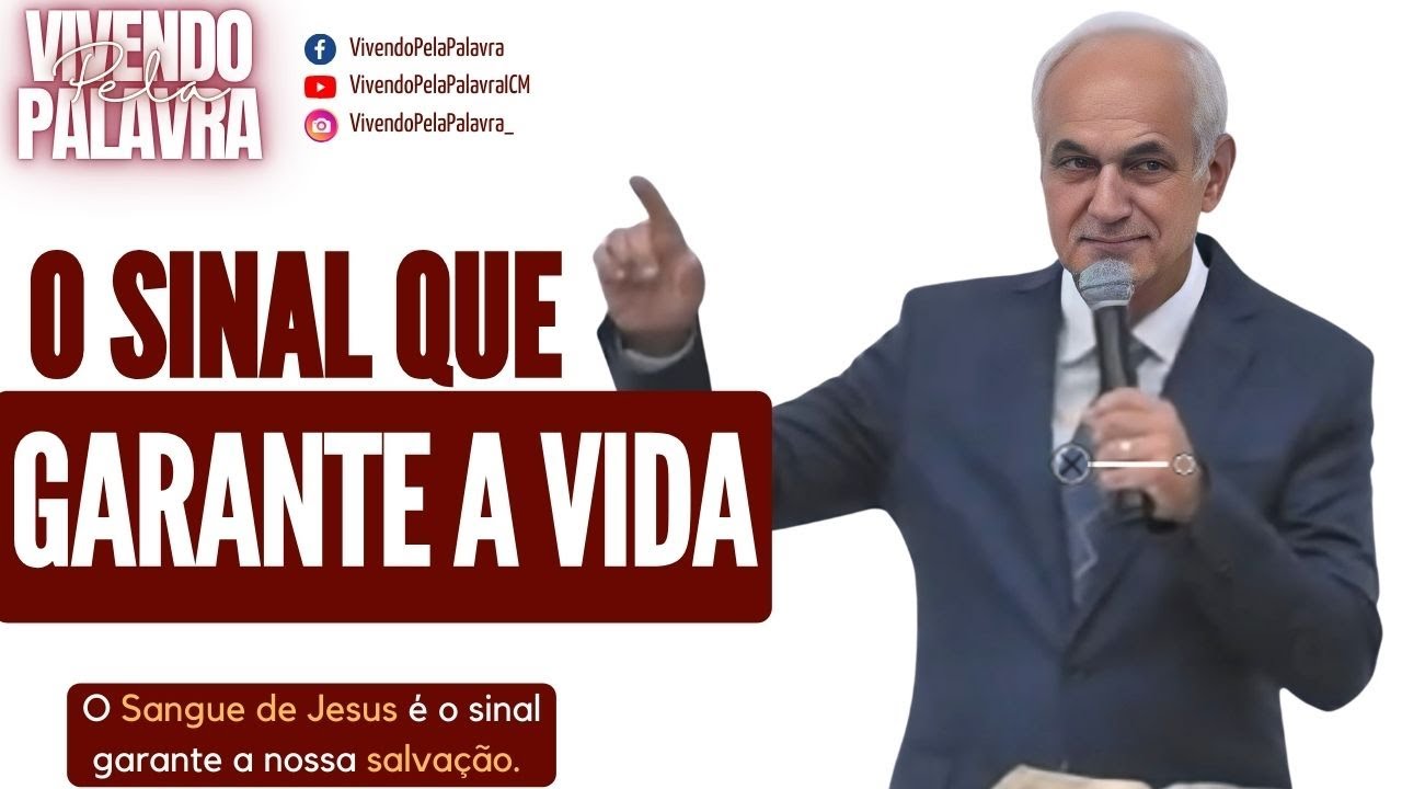 [MENSAGEM] O SINAL QUE GARANTE A VIDA - PR DINIZ CYPRESTE