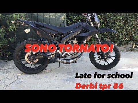 late for school derbi senda tpr 86