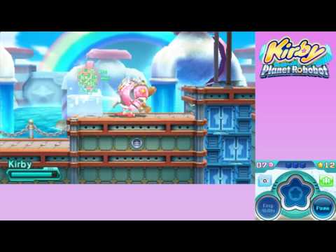 Kirby Planet Robobot Gameplay - Walkthrough Part 5 - Aqua Harbor (3DS)