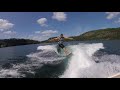 Wakesurfing 2000 Tige 2300V at Oliver Lake
