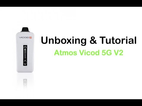 Atmos Vicod 5G V2 Vaporizer for Dry Herb & Wax - How it works