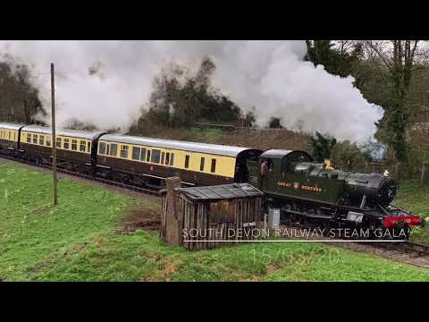 South Devon Railway Steam Gala 15/03/20 Featuring 4555