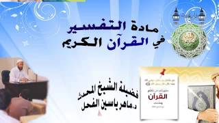 مجالس التفسير في القرآن الكريم للشيخ د.ماهر الفحل image