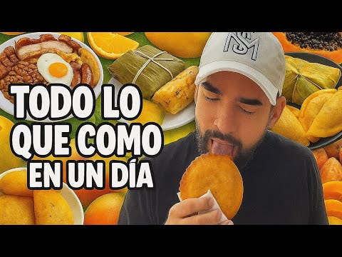 Esto es ABSOLUTAMENTE TODO lo que COMO en un día