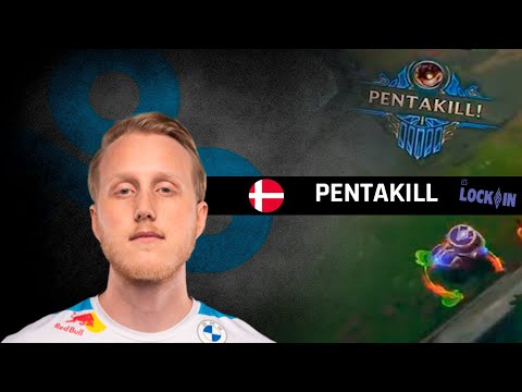 C9 Zven PentaKill with Ziggs - C9 vs FLY - LCS Lock In Group A