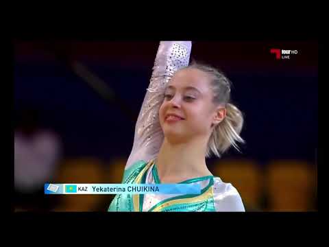 Yekaterina Chuikina 2018 worlds QF