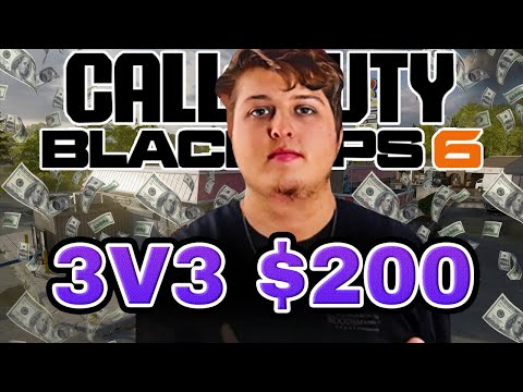 $200 3v3 Wager Showdown: Down to the Final Round in BO6!