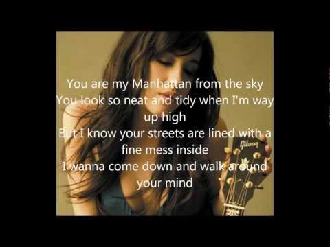 Kate Voegele - Manhattan from the Sky  [Lyrics]