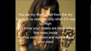Kate Voegele - Manhattan from the Sky  [Lyrics]