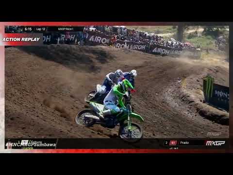 Forato vs Evans vs Paturel | MXGP Race 1 | MNC MXGP of Sumbawa-Indoensia 2023
