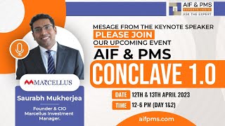 Please Join our Upcoming Event – AIF & PMS Conclave 1.0