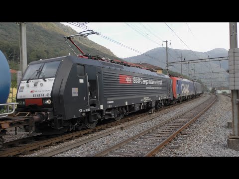 2019-10-12 Ferrovia del Ceneri 6/6 -  Stazione di Rivera Bironico