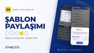 Optik Şablon Paylaşımı: Kodu Oluştur, Kodu Gir | akopsis