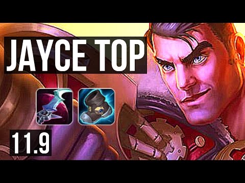 JAYCE vs KENNEN (TOP) | 8/0/4, 600+ games, Legendary | KR Master | v11.9