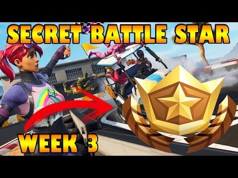 Fortnite Battle Royale Season 5 Week 3 Secret Battlestar Location (“Road Trip” Challenges)