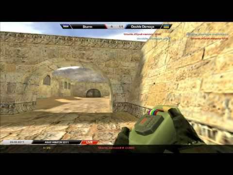 double damage vs Storm de_dust2