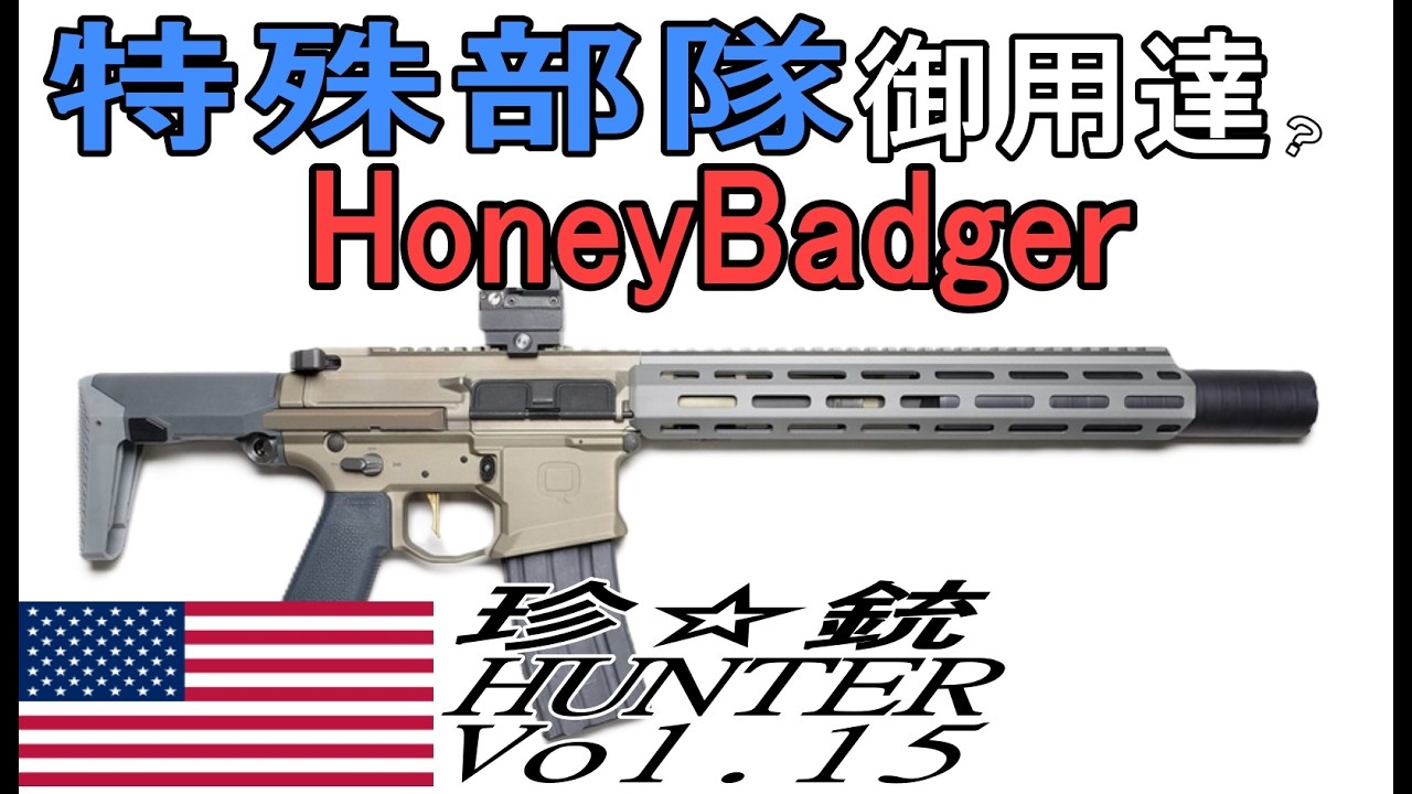 【ゆっくり解説】珍銃ハンターvol .15　AAC ハニーバジャー
