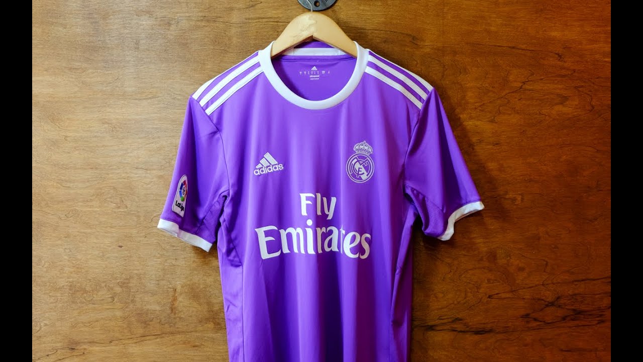 Watch video Review: Real Madrid 2016/17 Away Jersey Now Review: Real Madrid 2016/17 Away Jersey