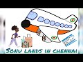 Sonu Lands In Chennai Chennai Airport Travel Priya Swathi Swathikonde Eramanarojave Vijaytv