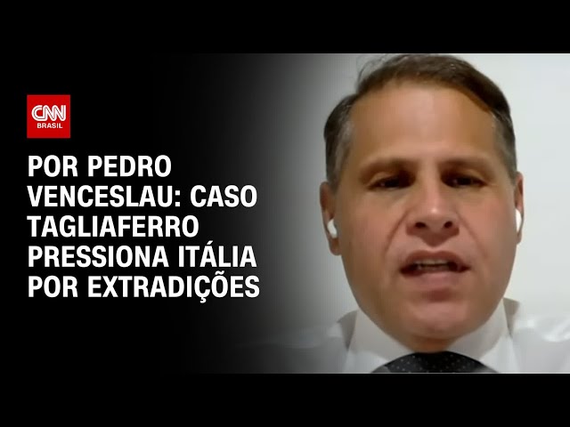 Caso Tagliaferro pressiona Itália por extradições | CNN ARENA